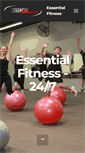 Mobile Screenshot of essential-fitness.com.au